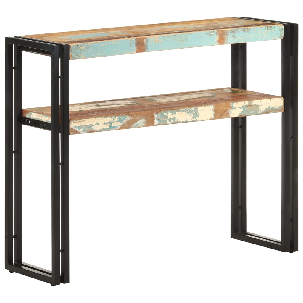 vidaXL Masă consolă, 90x30x75 cm, lemn masiv reciclat vidaXL Masă consolă, 90x30x75 cm, lemn masiv reciclat