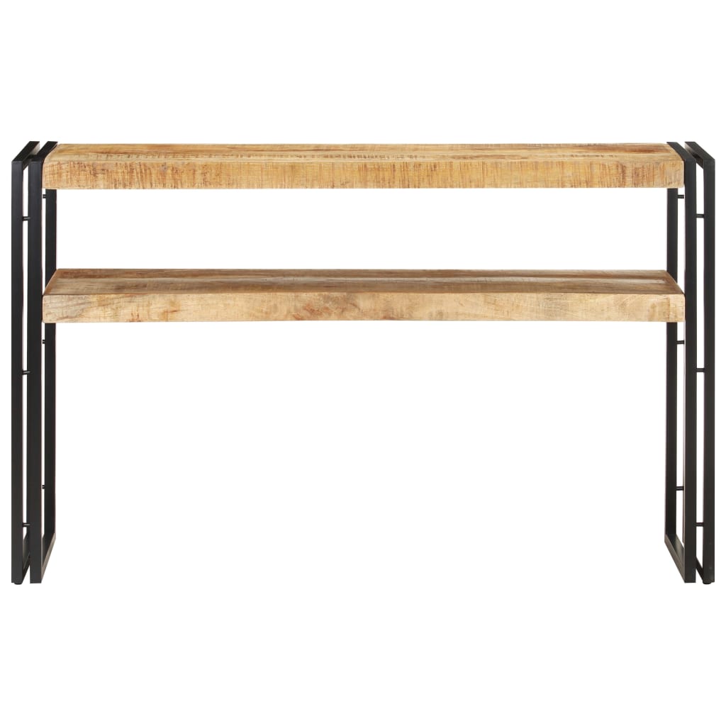 vidaXL Masă consolă, 120x30x75 cm, lemn de mango nefinisat vidaXL Masă consolă, 120x30x75 cm, lemn de mango nefinisat