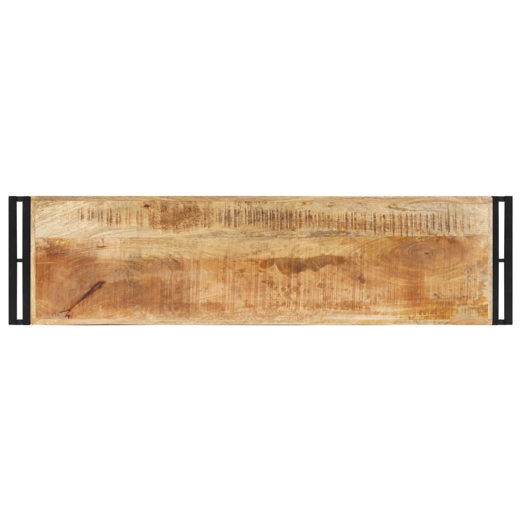vidaXL Masă consolă, 120x30x75 cm, lemn de mango nefinisat vidaXL Masă consolă, 120x30x75 cm, lemn de mango nefinisat
