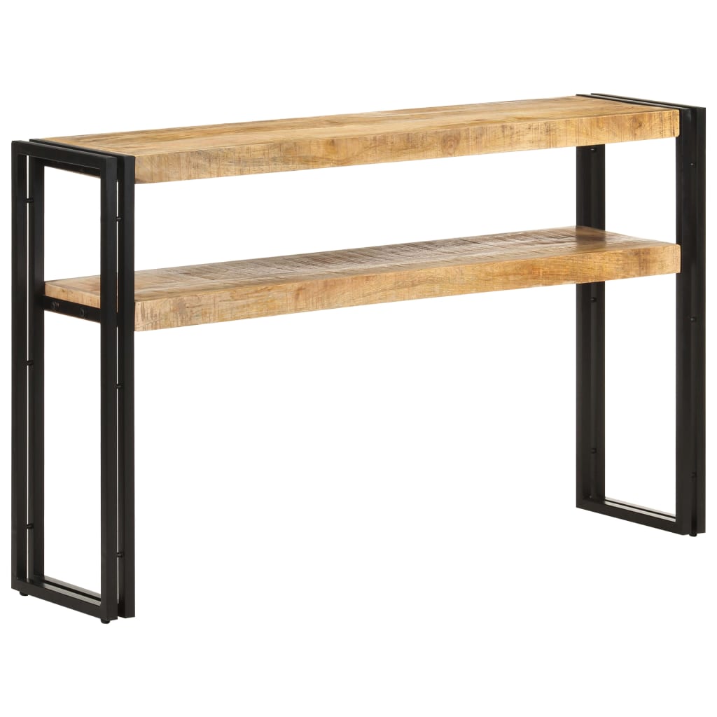 vidaXL Masă consolă, 120x30x75 cm, lemn de mango nefinisat vidaXL Masă consolă, 120x30x75 cm, lemn de mango nefinisat