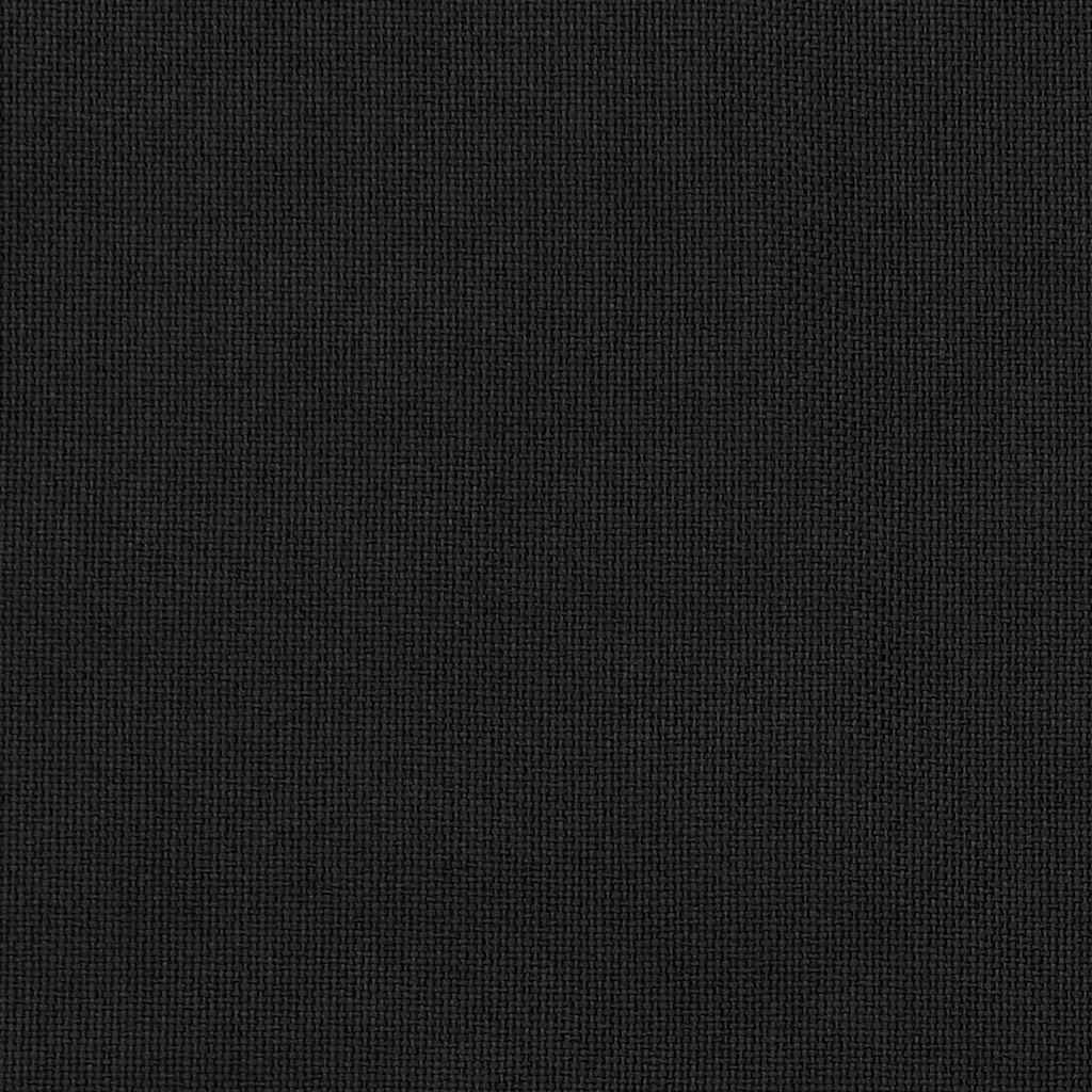 vidaXL Perdele opace aspect pânză, cârlige, 2 buc., negru, 140x245 cm vidaXL Perdele opace aspect pânză, cârlige, 2 buc., negru, 140x245 cm