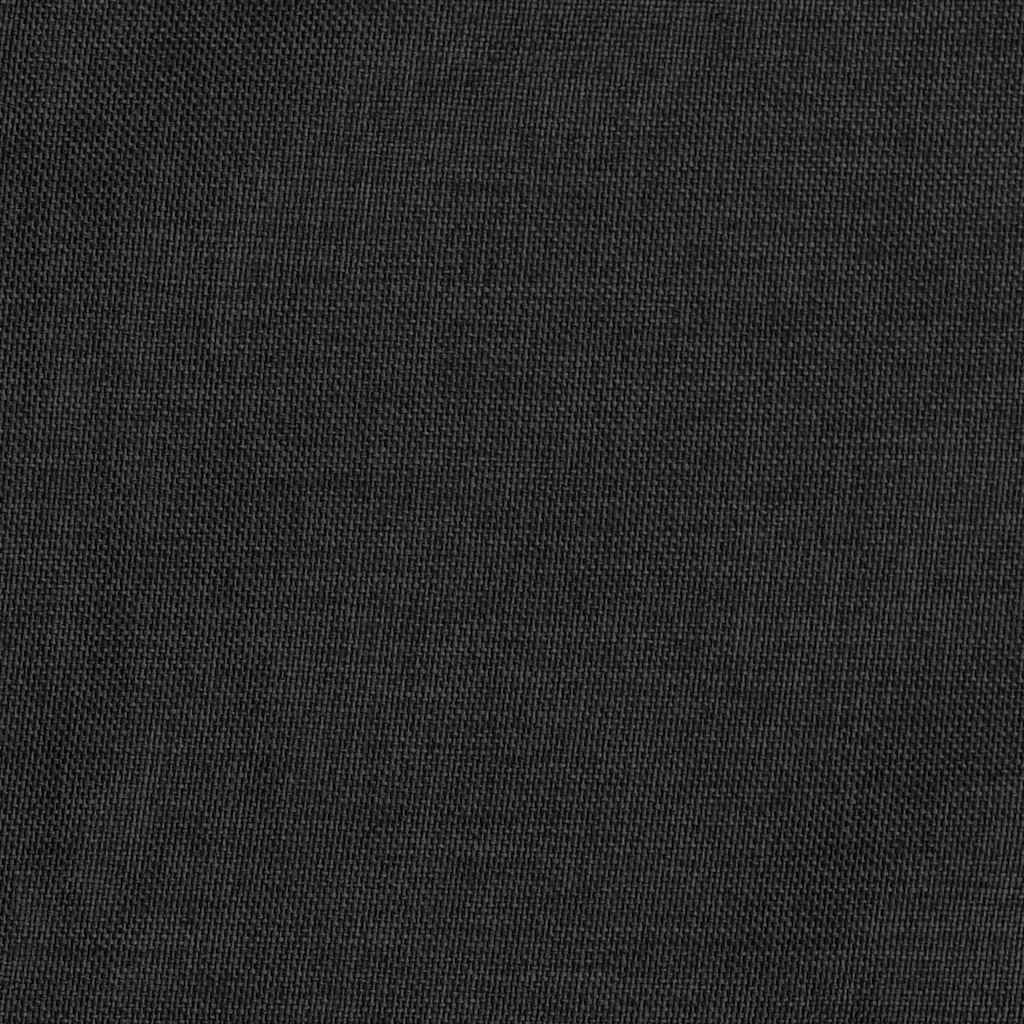 vidaXL Draperii opace aspect in, cârlige, 2 buc., antracit, 140x225 cm vidaXL Draperii opace aspect in, cârlige, 2 buc., antracit, 140x225 cm