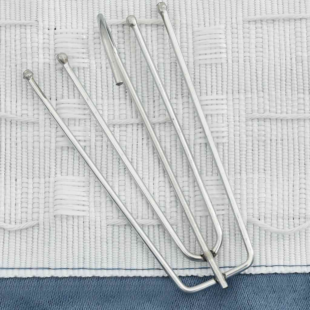 vidaXL Draperie opacă, aspect de in, albastru, 290x245 cm, cu cârlige vidaXL Draperie opacă, aspect de in, albastru, 290x245 cm, cu cârlige