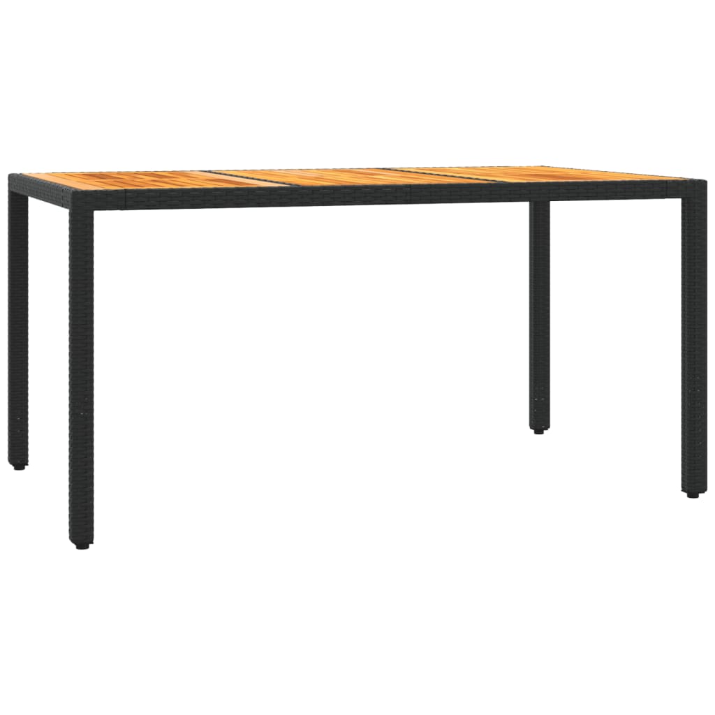 vidaXL Set mobilier de grădină cu perne, 7 piese, negru, poliratan vidaXL Set mobilier de grădină cu perne, 7 piese, negru, poliratan