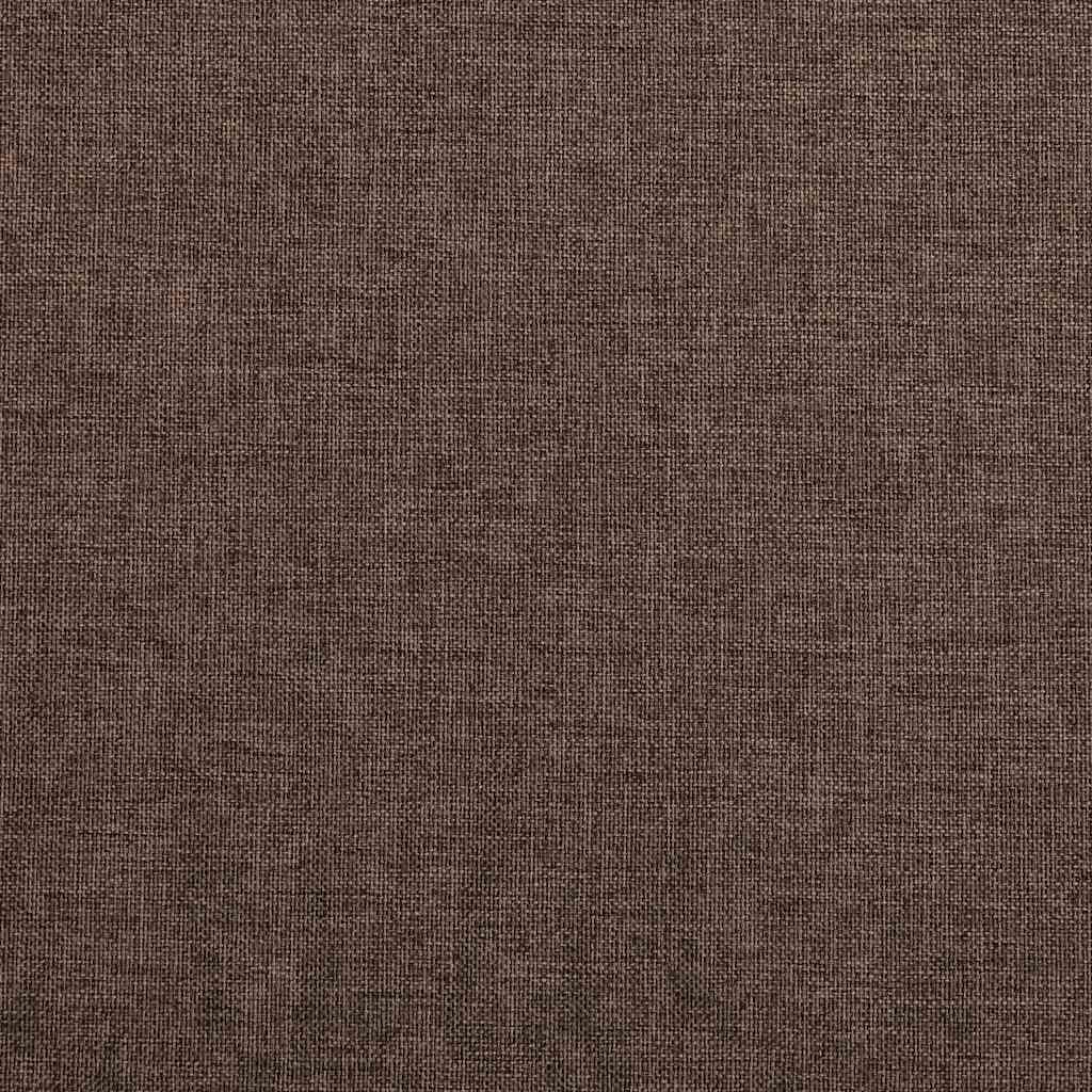 vidaXL Draperii opace aspect in, cârlige, 2 buc. gri taupe, 140x175 cm vidaXL Draperii opace aspect in, cârlige, 2 buc. gri taupe, 140x175 cm