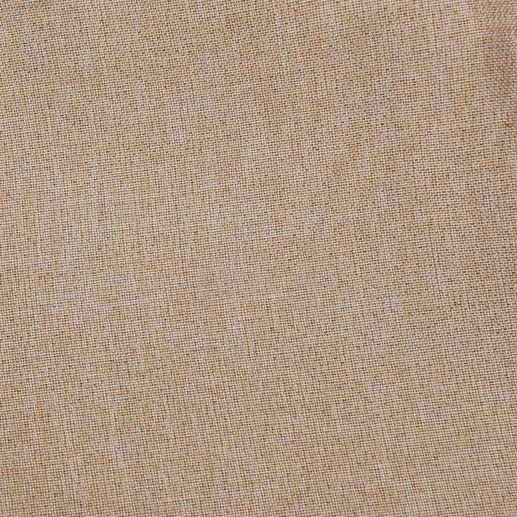 vidaXL Draperie opacă, aspect de in, bej, 290 x 245 cm, cu cârlige vidaXL Draperie opacă, aspect de in, bej, 290 x 245 cm, cu cârlige