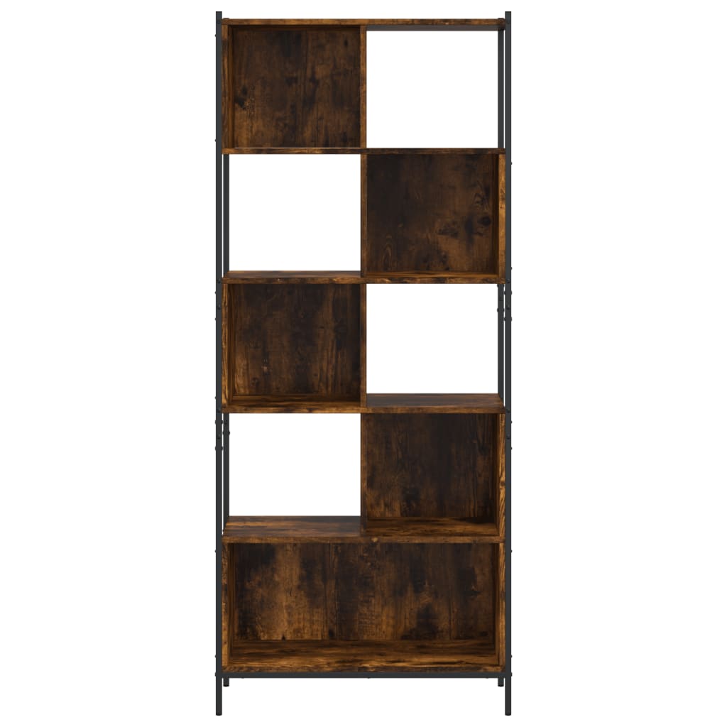 vidaXL Bibliotecă, stejar fumuriu, 72x28x172 cm, lemn prelucrat vidaXL Bibliotecă, stejar fumuriu, 72x28x172 cm, lemn prelucrat