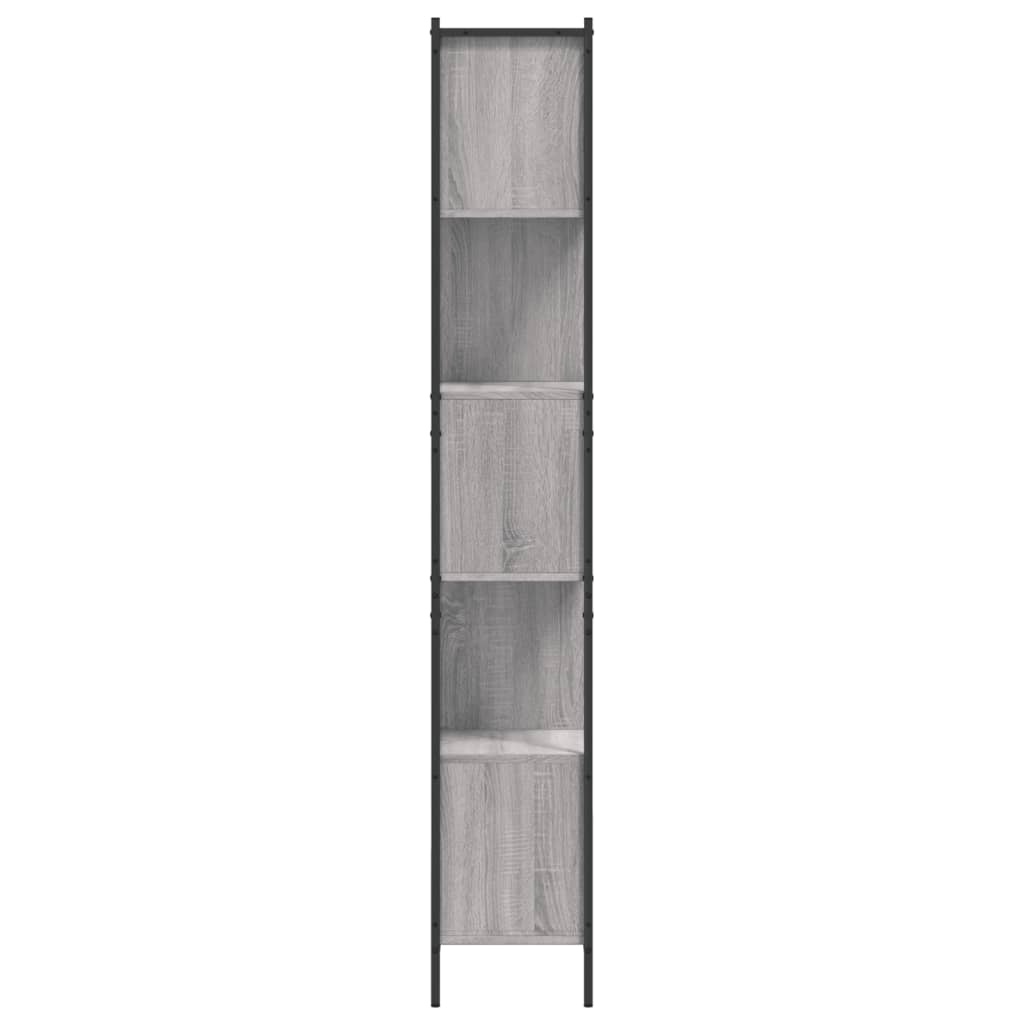 vidaXL Bibliotecă, gri sonoma, 72x28x172 cm, lemn prelucrat vidaXL Bibliotecă, gri sonoma, 72x28x172 cm, lemn prelucrat