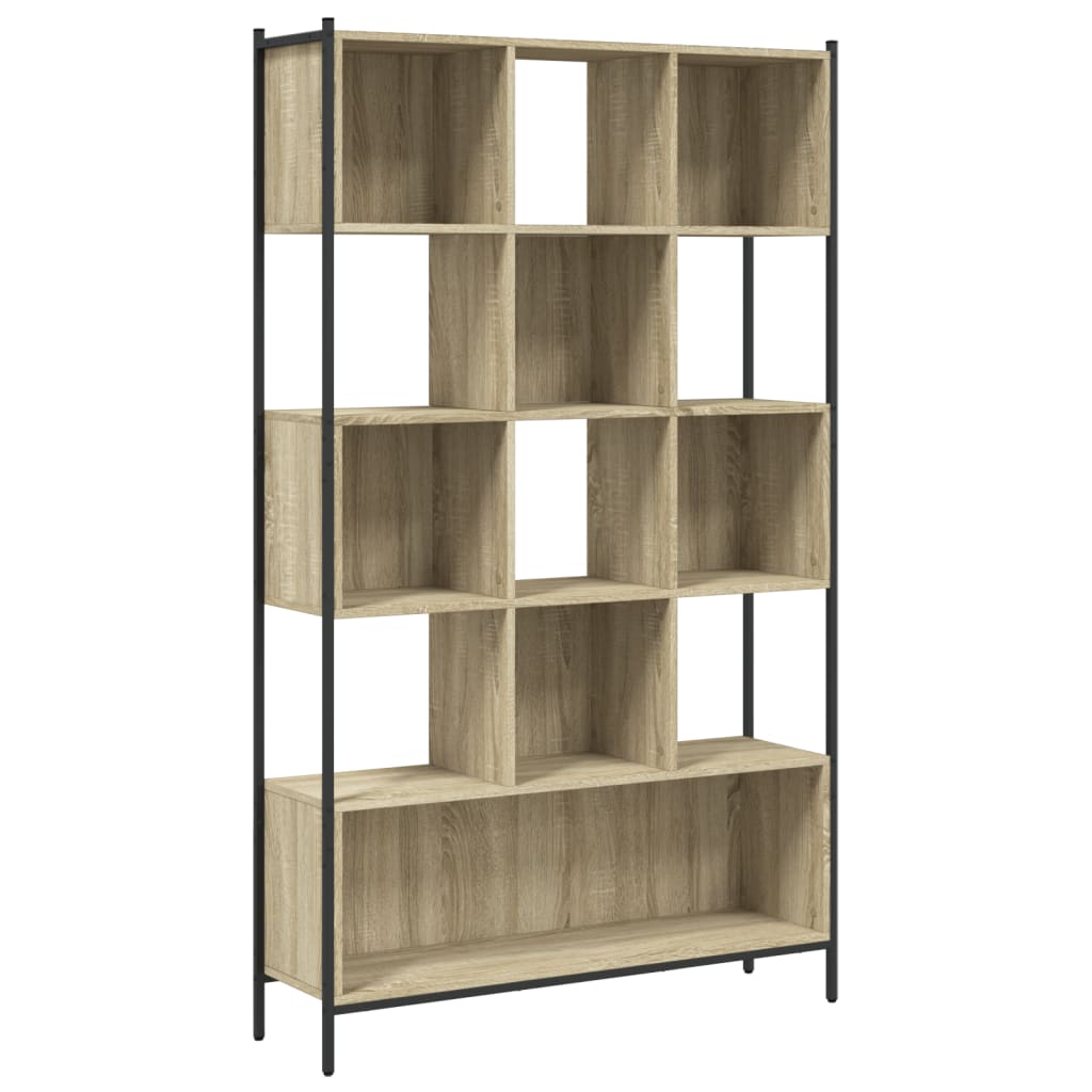 vidaXL Bibliotecă, stejar sonoma, 102x28x172 cm, lemn prelucrat vidaXL Bibliotecă, stejar sonoma, 102x28x172 cm, lemn prelucrat