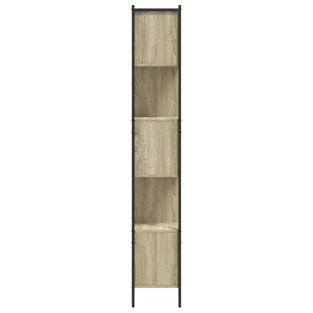 vidaXL Bibliotecă, stejar sonoma, 102x28x172 cm, lemn prelucrat vidaXL Bibliotecă, stejar sonoma, 102x28x172 cm, lemn prelucrat