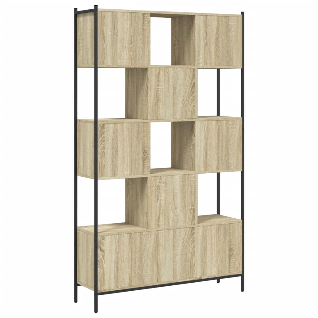 vidaXL Bibliotecă, stejar sonoma, 102x28x172 cm, lemn prelucrat vidaXL Bibliotecă, stejar sonoma, 102x28x172 cm, lemn prelucrat