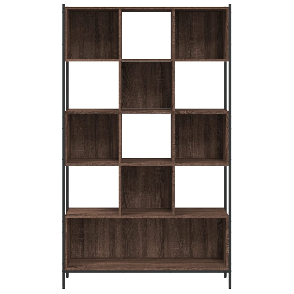vidaXL Bibliotecă, stejar maro, 102x28x172 cm, lemn prelucrat