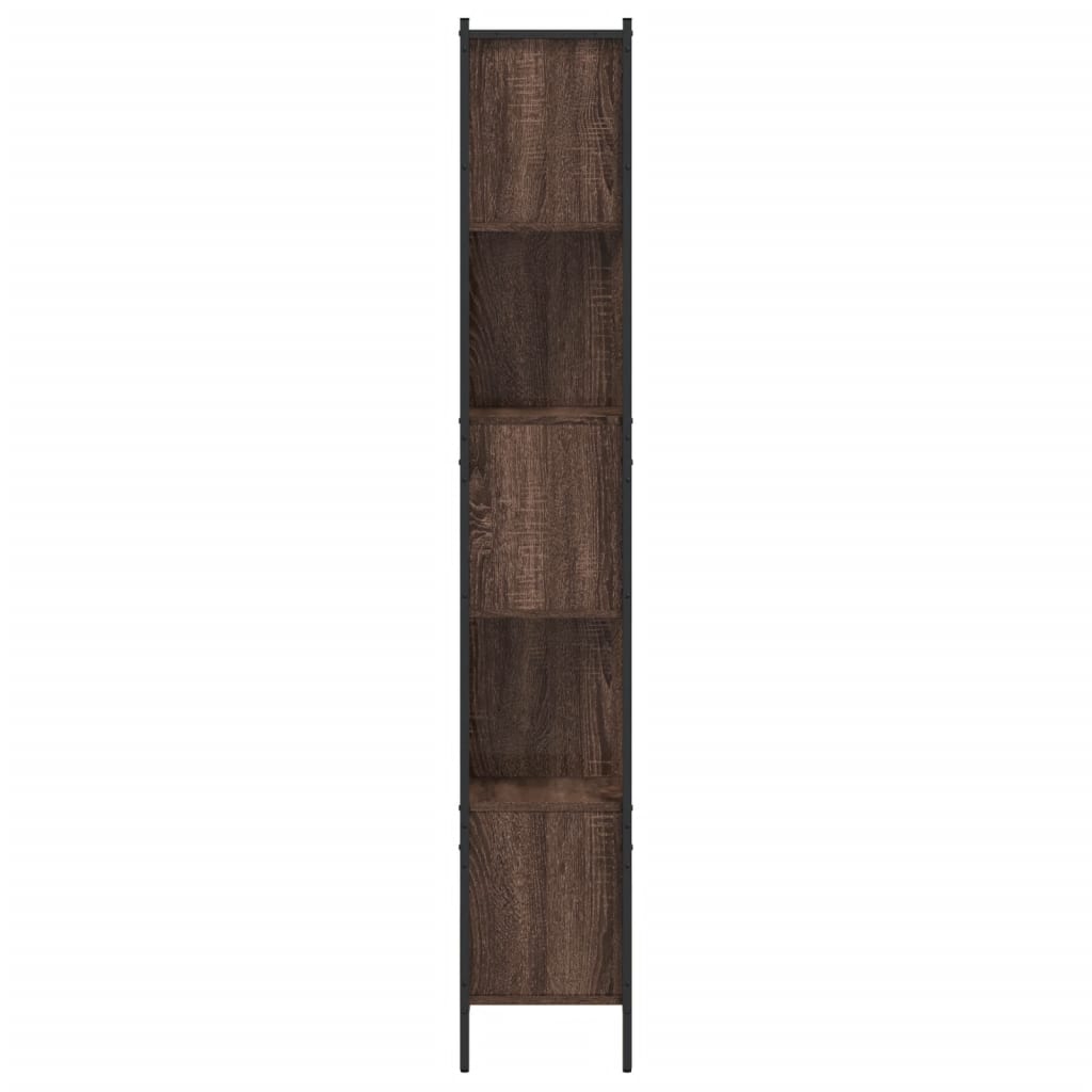 vidaXL Bibliotecă, stejar maro, 102x28x172 cm, lemn prelucrat