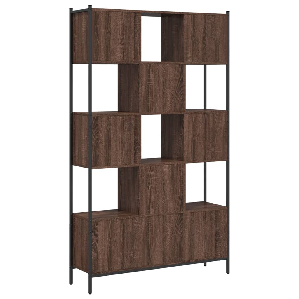 vidaXL Bibliotecă, stejar maro, 102x28x172 cm, lemn prelucrat
