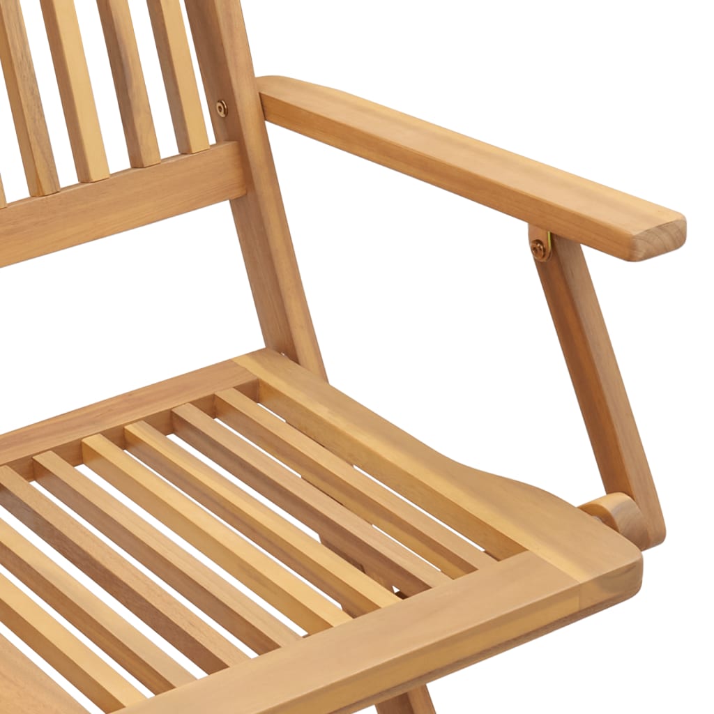 vidaXL Set mobilier de grădină, 9 piese, lemn masiv de acacia vidaXL Set mobilier de grădină, 9 piese, lemn masiv de acacia
