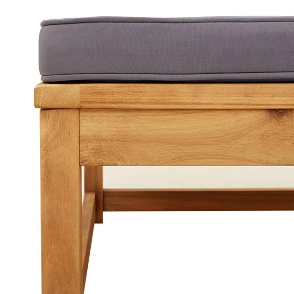 vidaXL Set mobilier grădină cu perne, 6 piese, lemn masiv acacia