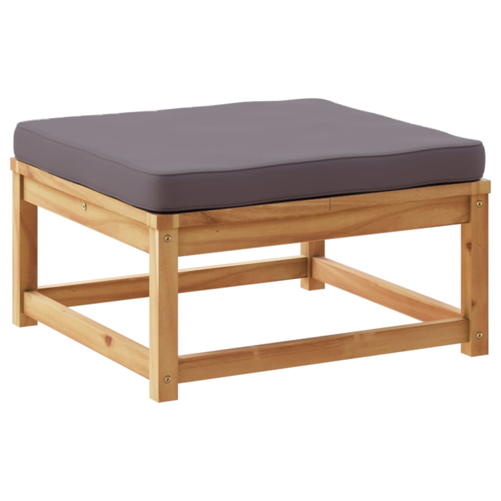 vidaXL Set mobilier grădină cu perne, 8 piese, lemn masiv acacia