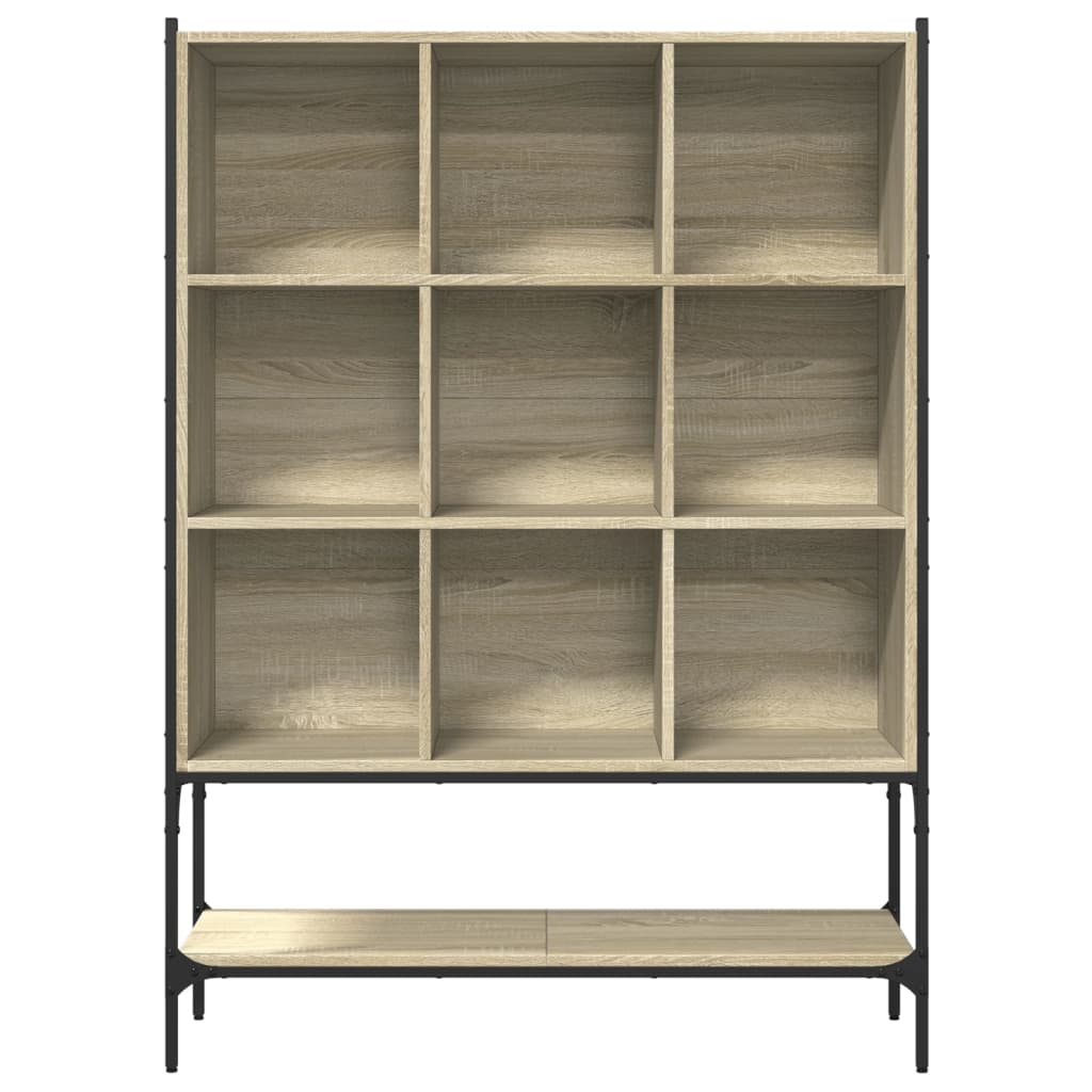 vidaXL Bibliotecă, stejar sonoma, 102x30x141,5 cm, lemn prelucrat vidaXL Bibliotecă, stejar sonoma, 102x30x141,5 cm, lemn prelucrat