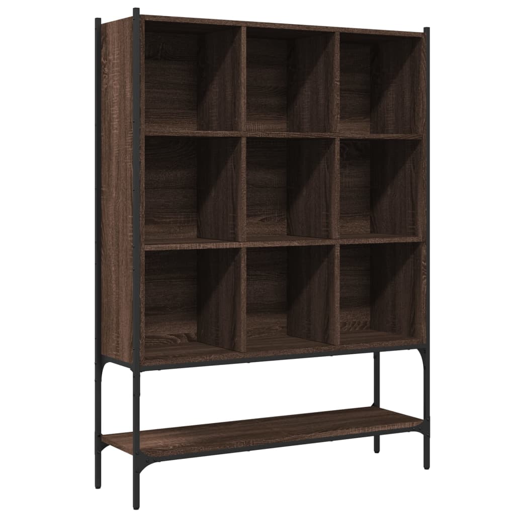 vidaXL Bibliotecă, stejar maro, 102x30x141,5 cm, lemn prelucrat