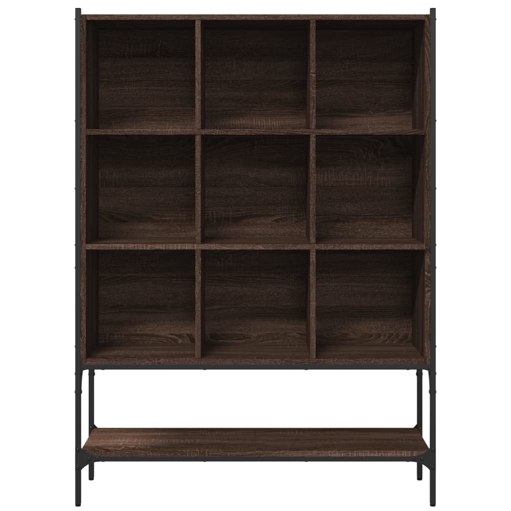 vidaXL Bibliotecă, stejar maro, 102x30x141,5 cm, lemn prelucrat