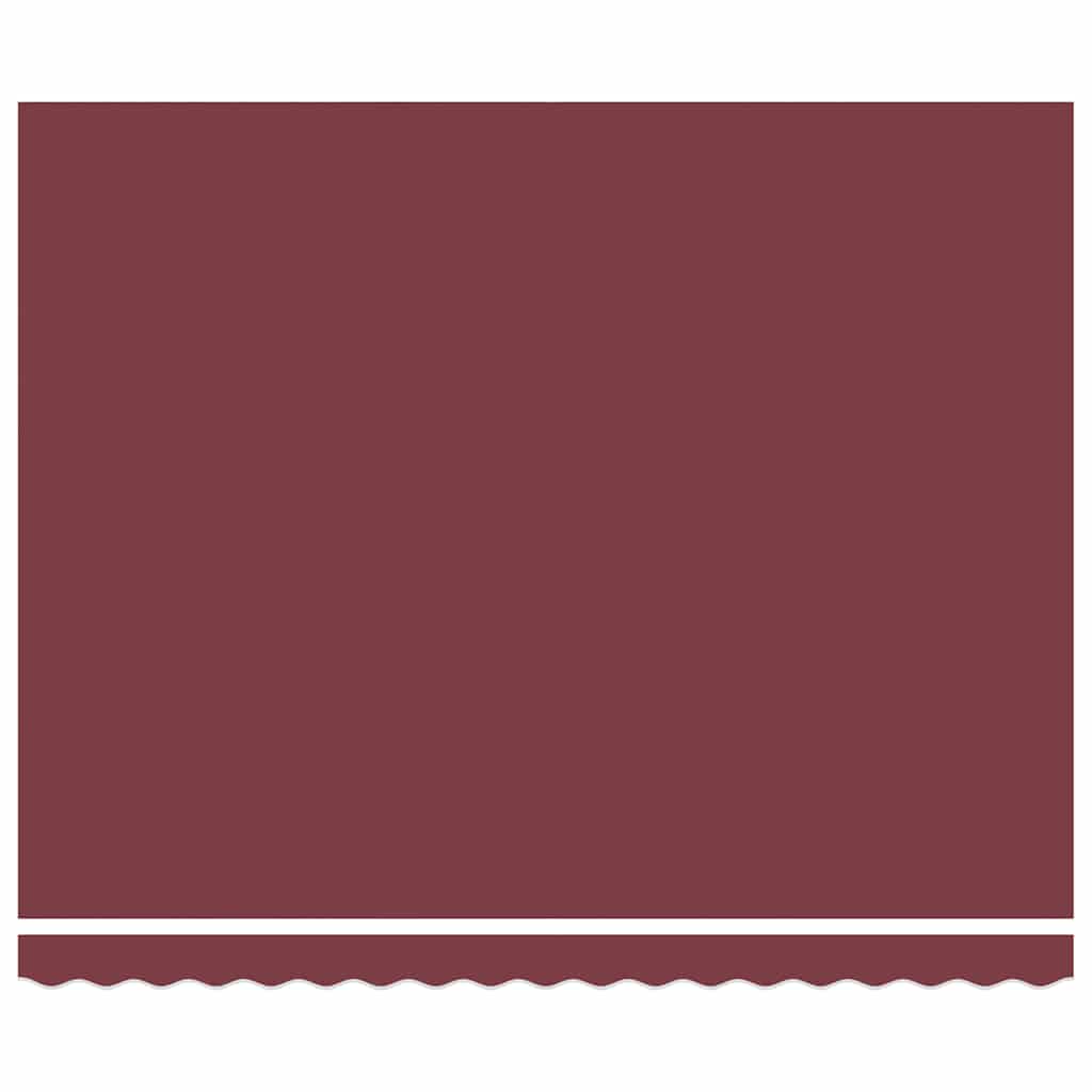 vidaXL Copertina retractabilă manual, vișiniu, 400x300 cm