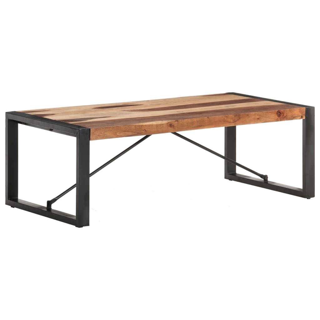 vidaXL Măsuță de cafea, 120x60x40 cm, lemn masiv vidaXL Măsuță de cafea, 120x60x40 cm, lemn masiv