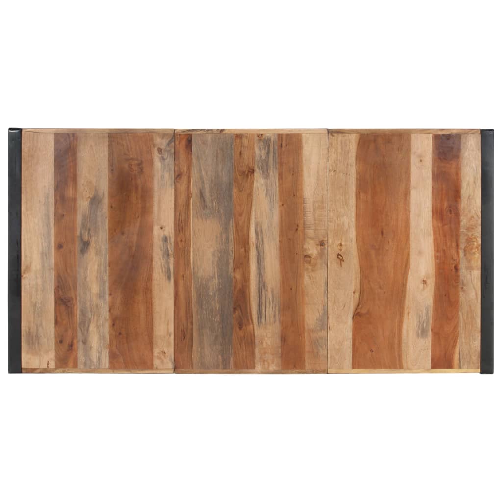 vidaXL Masă de bucătărie, 180x90x75 cm, lemn masiv vidaXL Masă de bucătărie, 180x90x75 cm, lemn masiv