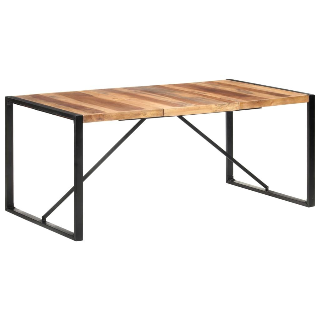 vidaXL Masă de bucătărie, 180x90x75 cm, lemn masiv vidaXL Masă de bucătărie, 180x90x75 cm, lemn masiv