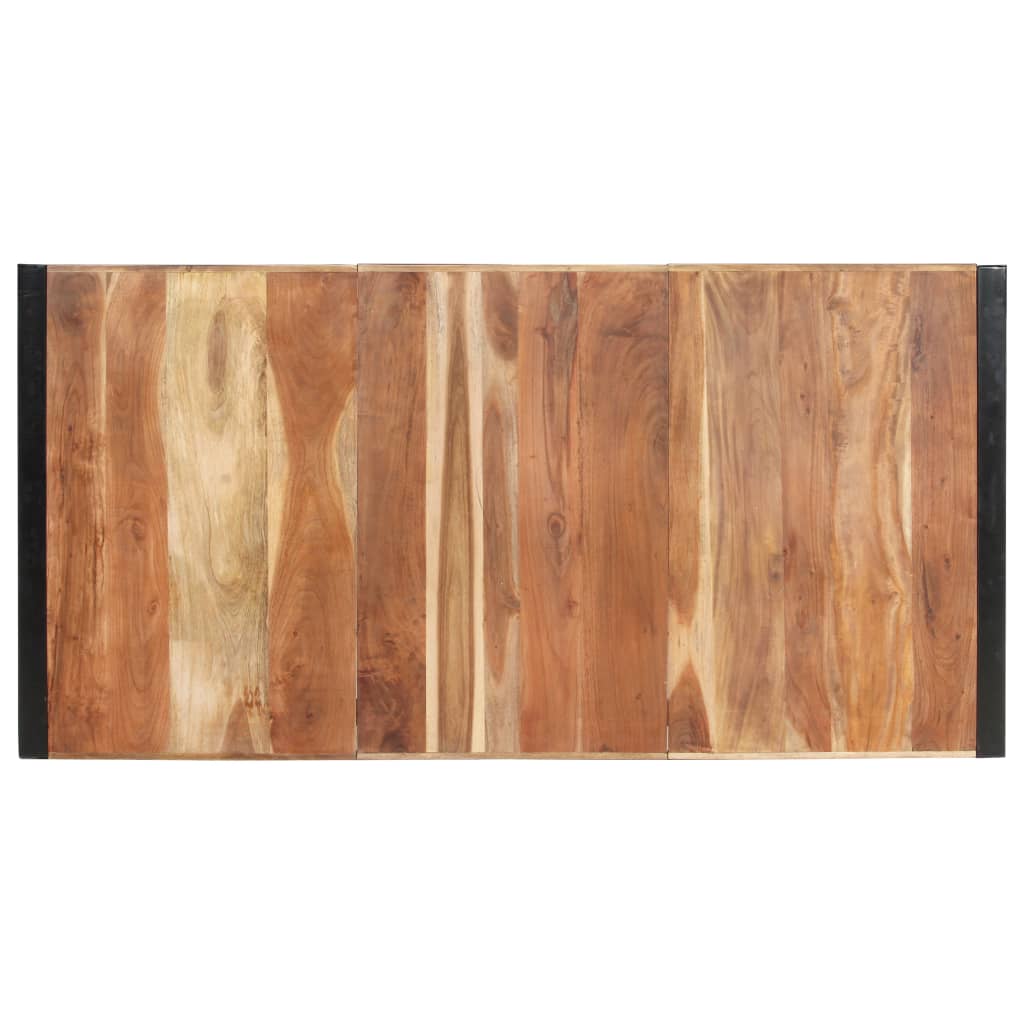 vidaXL Masă de bucătărie, 200x100x75 cm, lemn masiv vidaXL Masă de bucătărie, 200x100x75 cm, lemn masiv