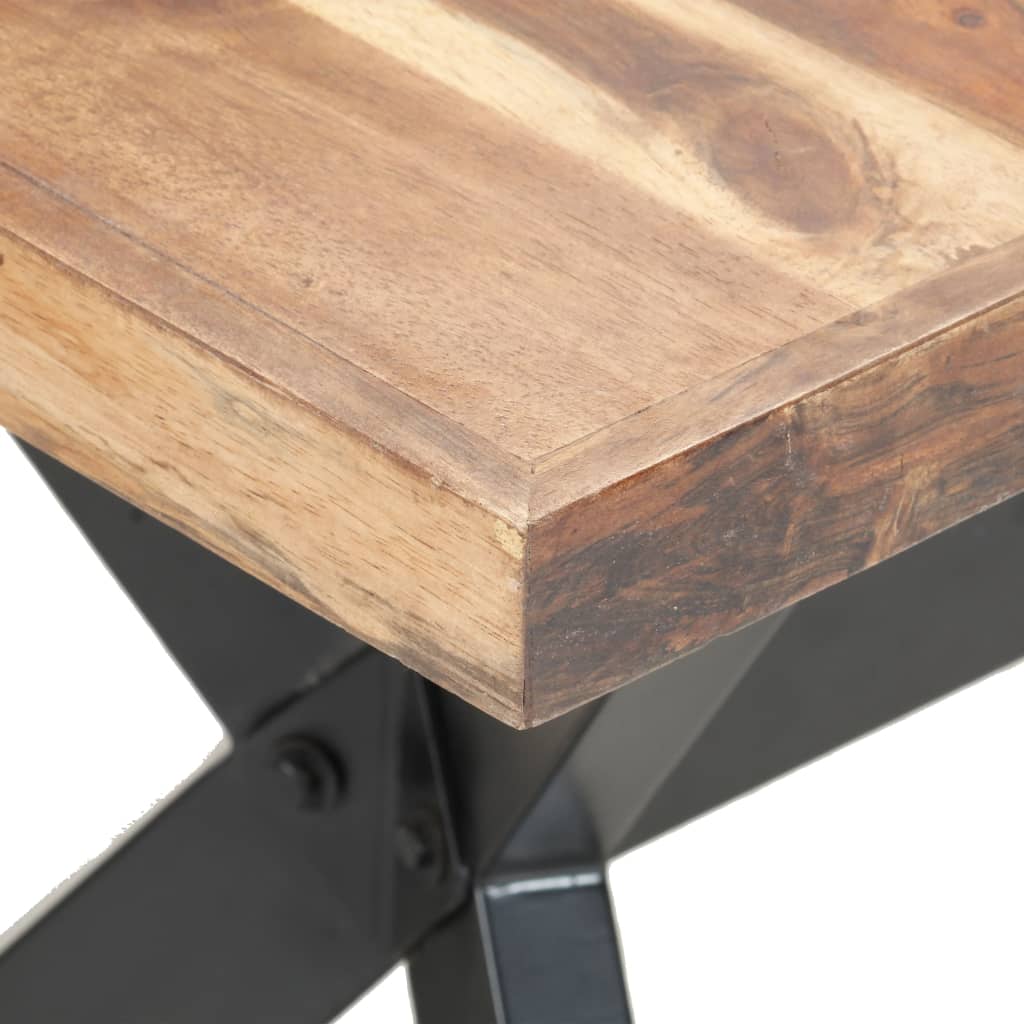 vidaXL Masă de bucătărie, 160x80x75 cm, lemn masiv cu finisaj miere vidaXL Masă de bucătărie, 160x80x75 cm, lemn masiv cu finisaj miere