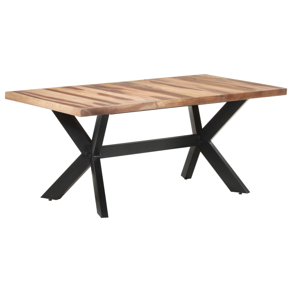vidaXL Masă de bucătărie, 180x90x75 cm, lemn masiv cu finisaj miere vidaXL Masă de bucătărie, 180x90x75 cm, lemn masiv cu finisaj miere