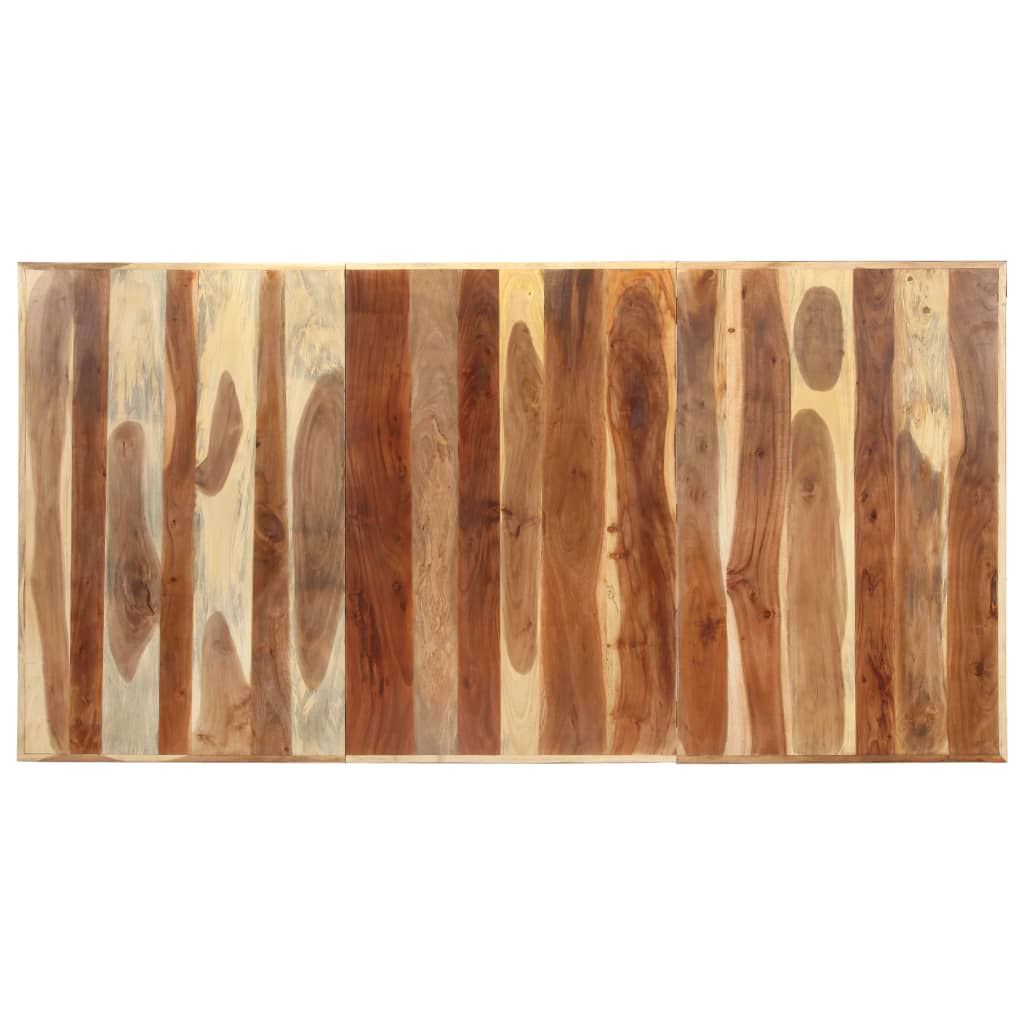 vidaXL Masă bucătărie, 200x100x75 cm, lemn masiv cu finisaj miere vidaXL Masă bucătărie, 200x100x75 cm, lemn masiv cu finisaj miere