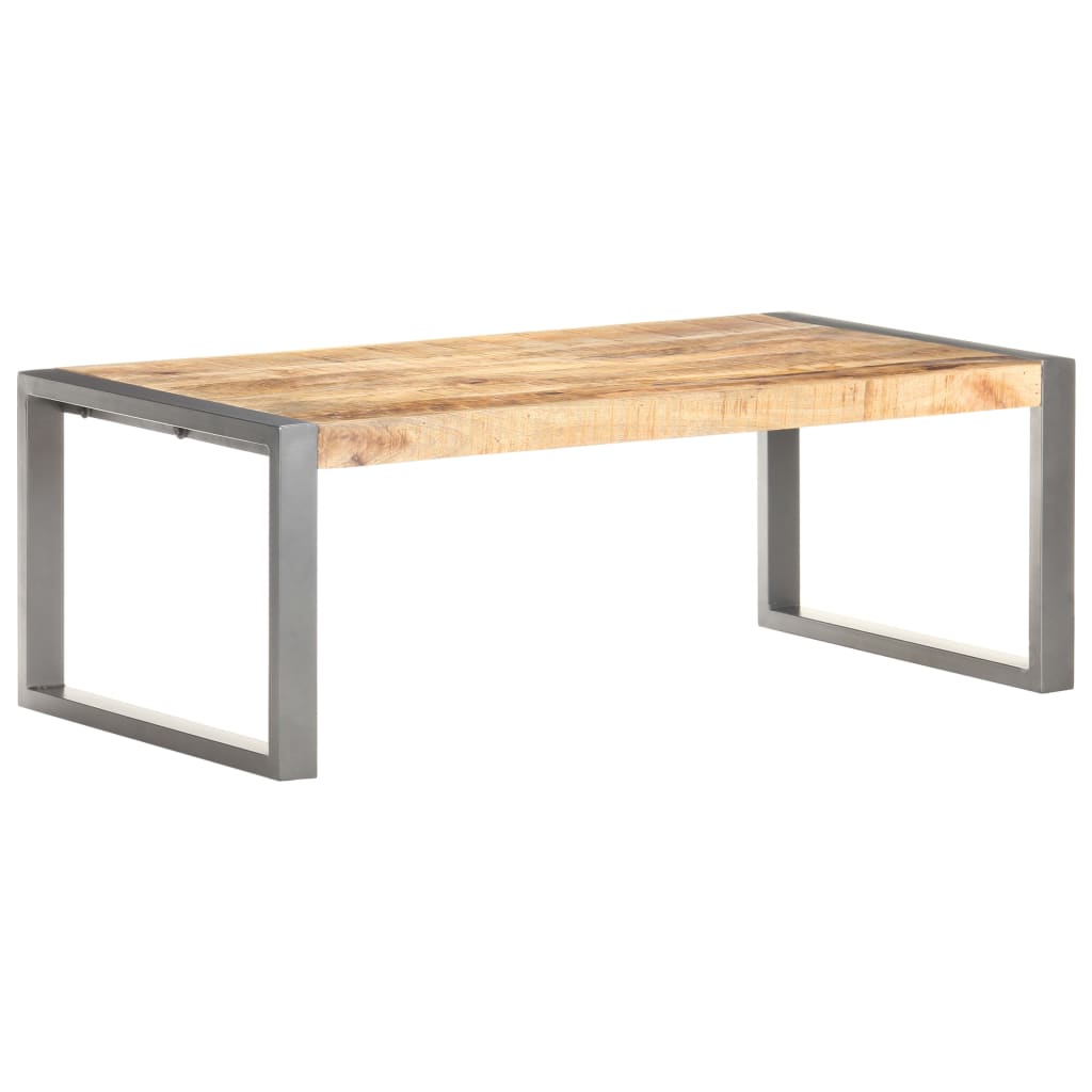vidaXL Măsuță de cafea, 110x60x40 cm, lemn de mango nefinisat vidaXL Măsuță de cafea, 110x60x40 cm, lemn de mango nefinisat
