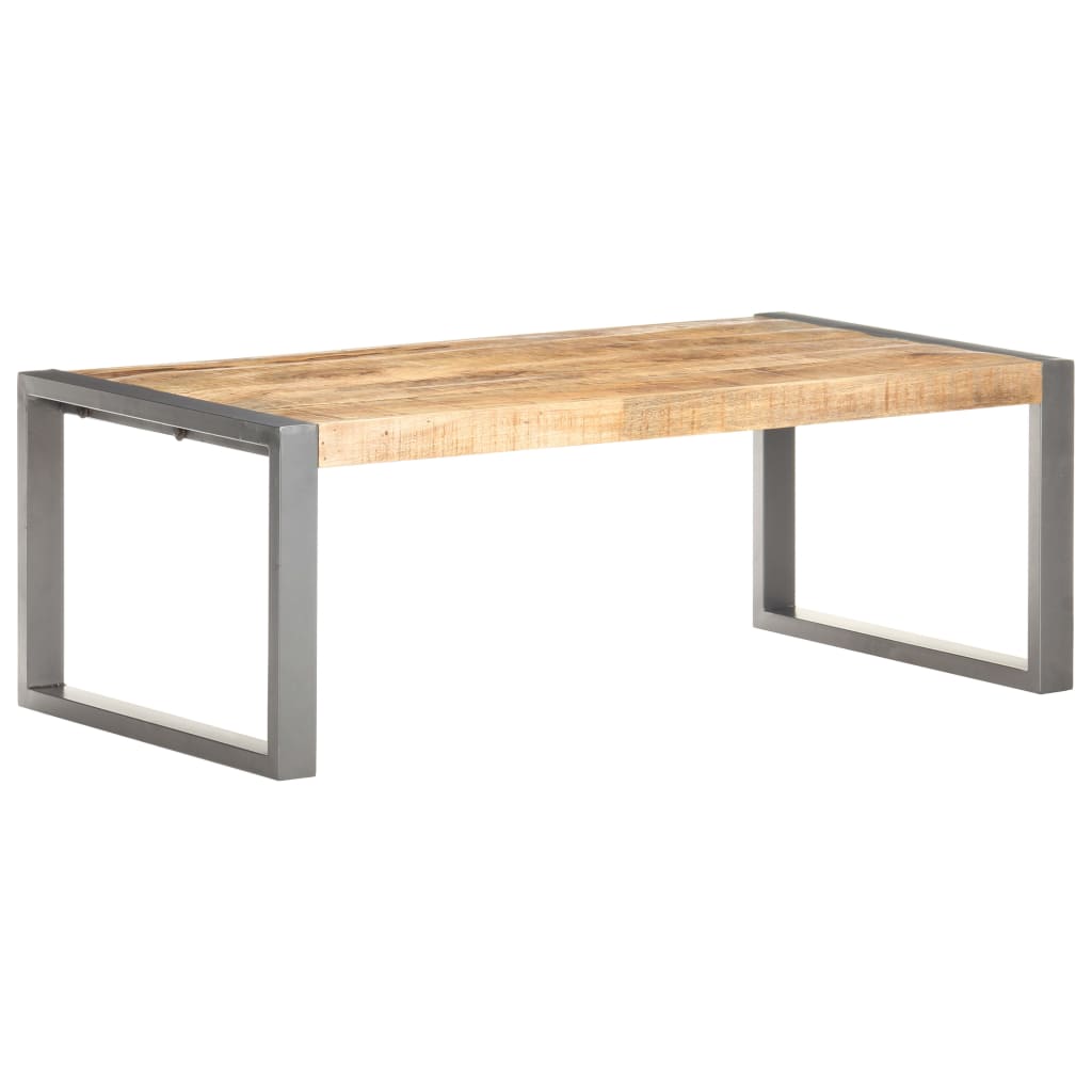 vidaXL Măsuță de cafea, 110x60x40 cm, lemn de mango nefinisat vidaXL Măsuță de cafea, 110x60x40 cm, lemn de mango nefinisat