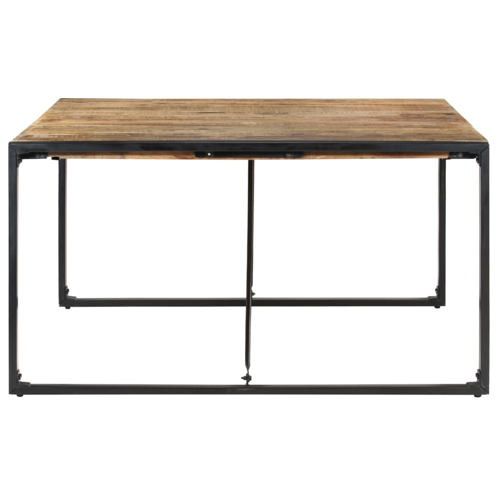 vidaXL Masă de bucătărie, 140x140x75 cm, lemn de mango nefinisat vidaXL Masă de bucătărie, 140x140x75 cm, lemn de mango nefinisat