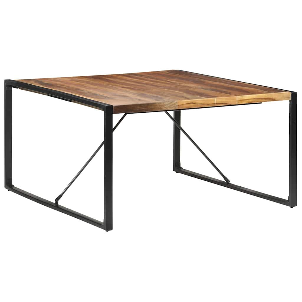 vidaXL Masă de bucătărie, 140x140x75 cm, lemn masiv vidaXL Masă de bucătărie, 140x140x75 cm, lemn masiv