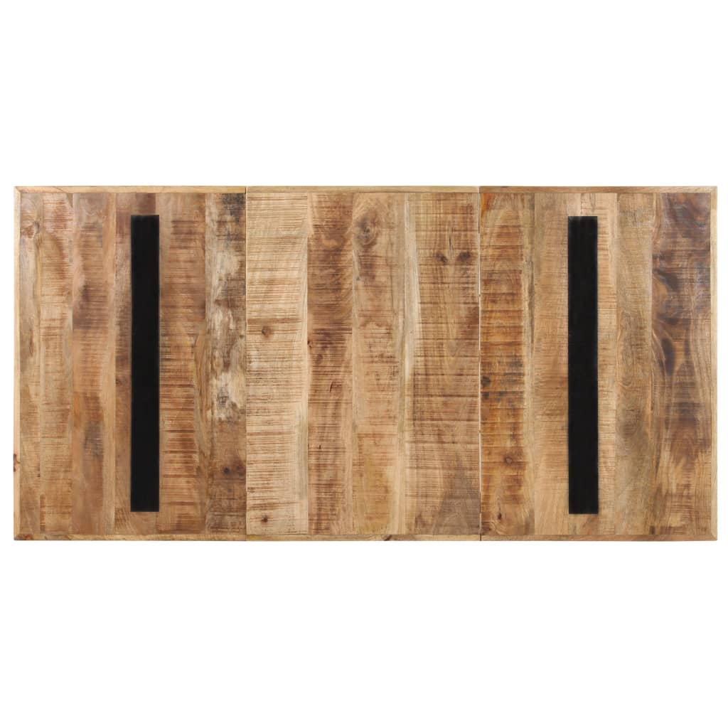 vidaXL Masă de bucătărie, 180x90x76 cm, lemn de mango nefinisat vidaXL Masă de bucătărie, 180x90x76 cm, lemn de mango nefinisat