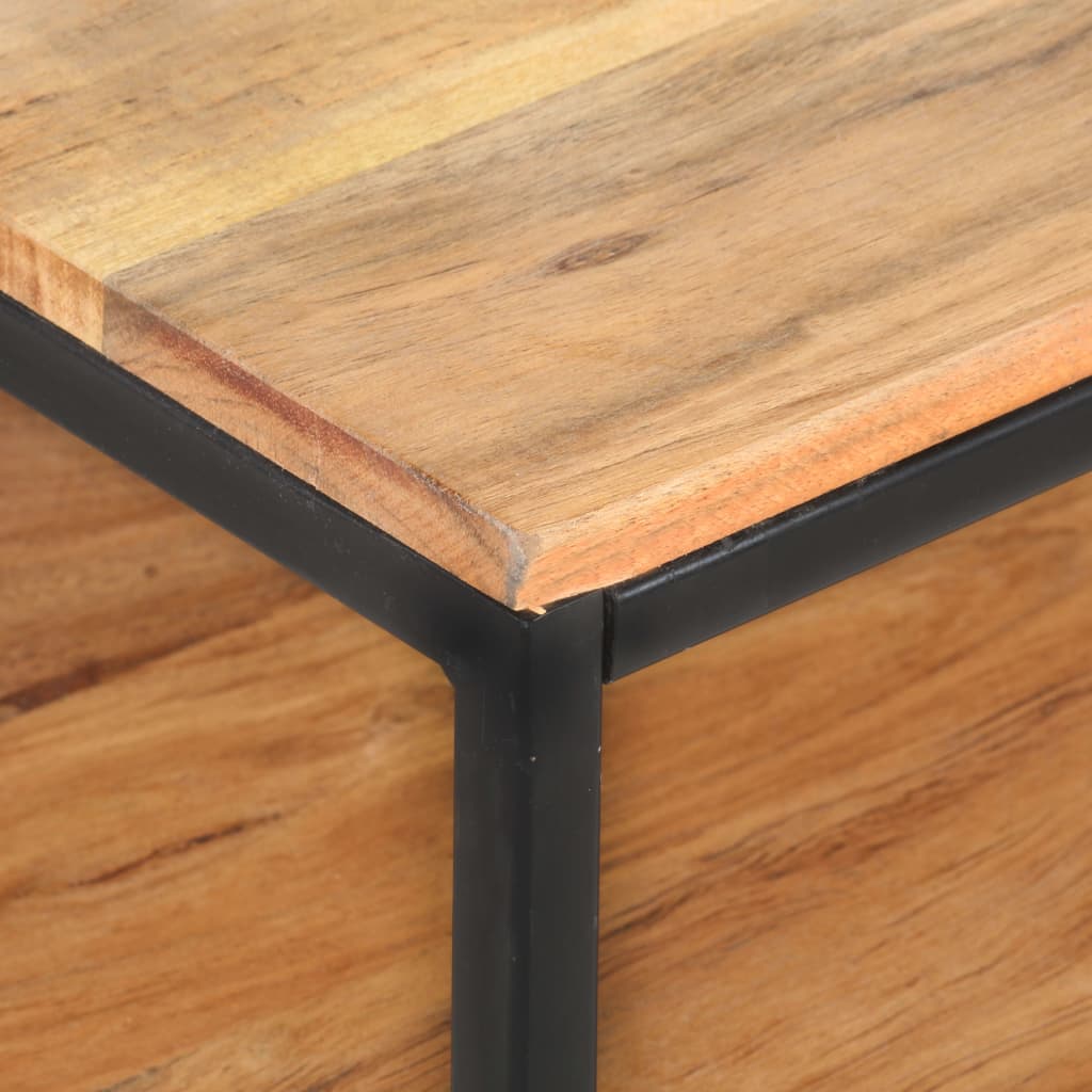 vidaXL Comodă TV, 130 x 30 x 45 cm, lemn masiv de acacia