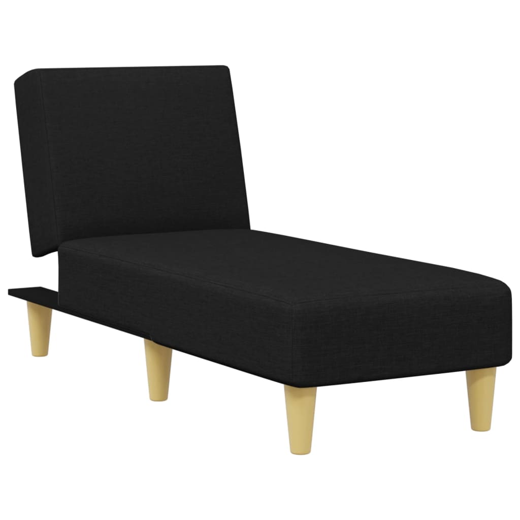vidaXL Set de canapele, 2 piese, negru, material textil vidaXL Set de canapele, 2 piese, negru, material textil