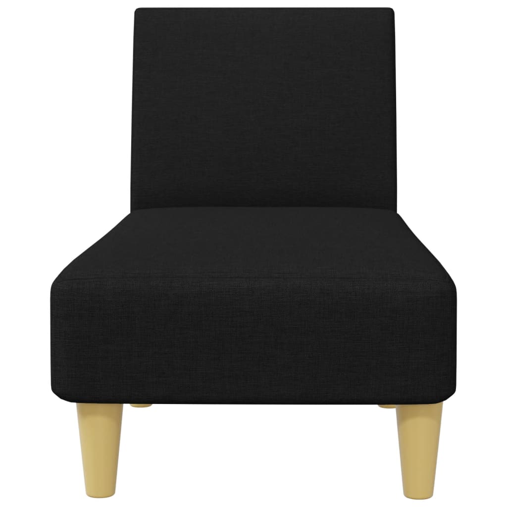 vidaXL Set de canapele, 2 piese, negru, material textil vidaXL Set de canapele, 2 piese, negru, material textil