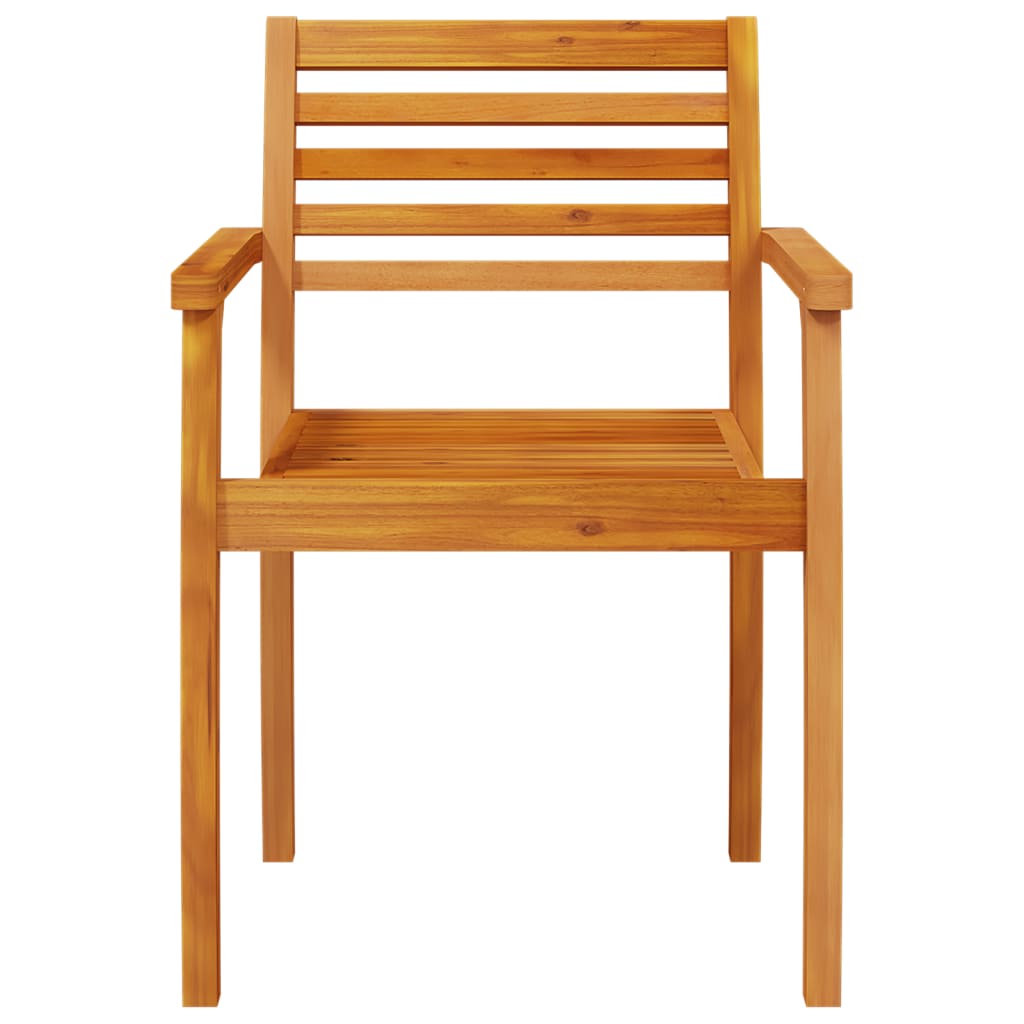 vidaXL Scaune de grădină, 6 buc, 59x55x85 cm, lemn masiv de acacia