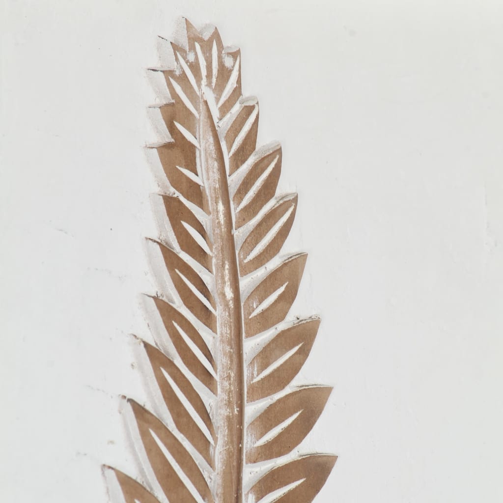 vidaXL Panouri de perete sculptate manual, 3 buc., 40x60x1,5 cm, MDF