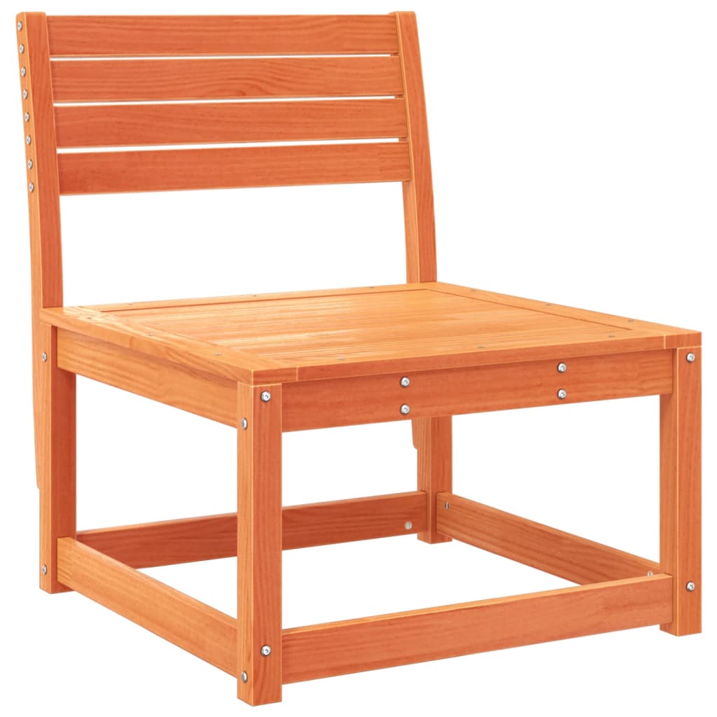 vidaXL Set mobilier pentru grădină 4 piese,maro ceruit, lemn masiv pin vidaXL Set mobilier pentru grădină 4 piese,maro ceruit, lemn masiv pin