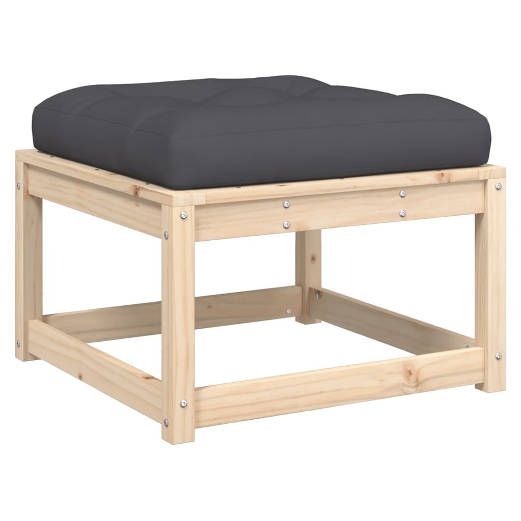 vidaXL Set mobilier de grădină cu perne, 8 piese, lemn masiv de pin vidaXL Set mobilier de grădină cu perne, 8 piese, lemn masiv de pin