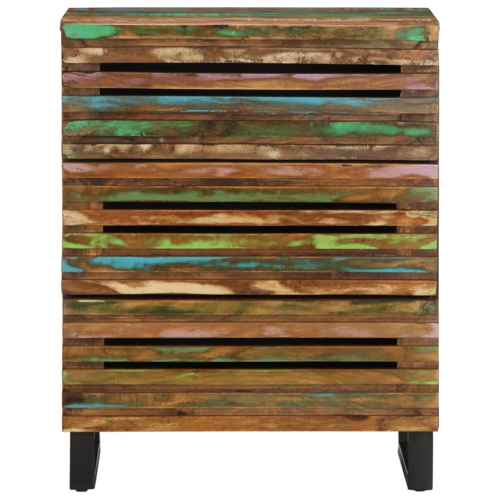 vidaXL Dulapuri, 2 buc., 60x34x75 cm, lemn masiv de acacia