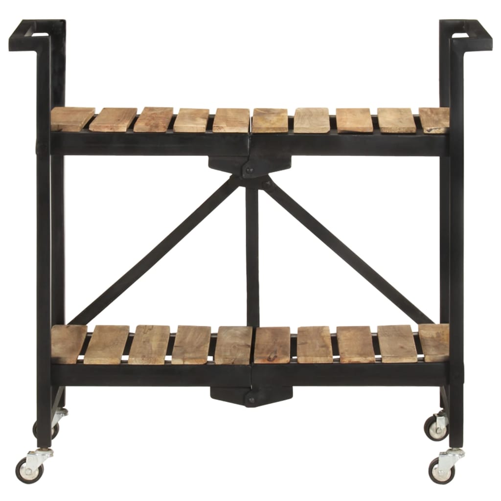 vidaXL Cărucior de bucătărie, 87x36x81 cm, lemn masiv de mango vidaXL Cărucior de bucătărie, 87x36x81 cm, lemn masiv de mango