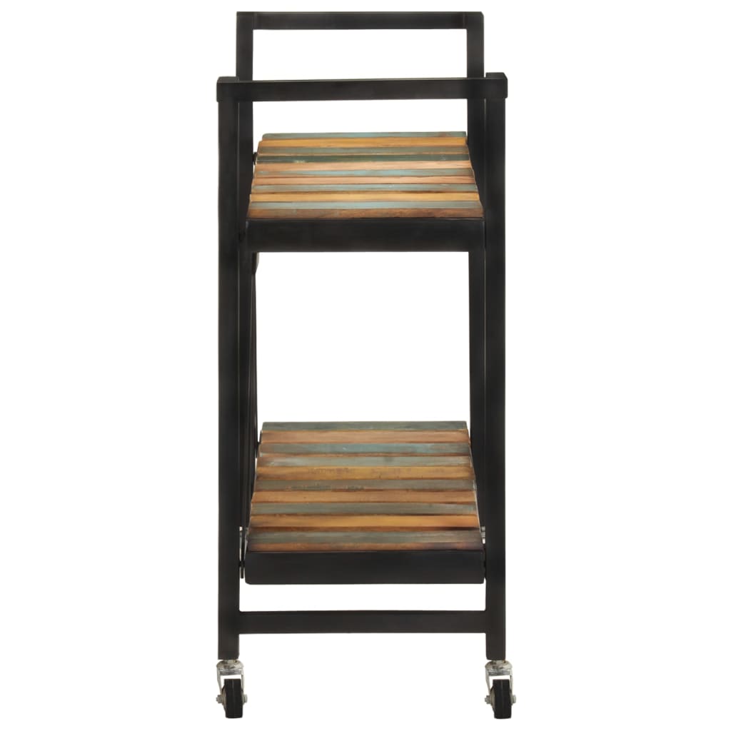 vidaXL Cărucior de bucătărie, 87x36x81 cm, lemn masiv reciclat vidaXL Cărucior de bucătărie, 87x36x81 cm, lemn masiv reciclat