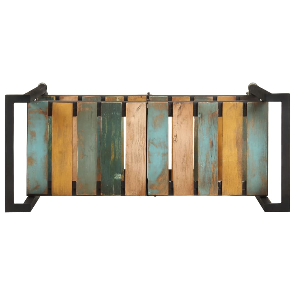 vidaXL Cărucior de bucătărie, 87x36x81 cm, lemn masiv reciclat vidaXL Cărucior de bucătărie, 87x36x81 cm, lemn masiv reciclat