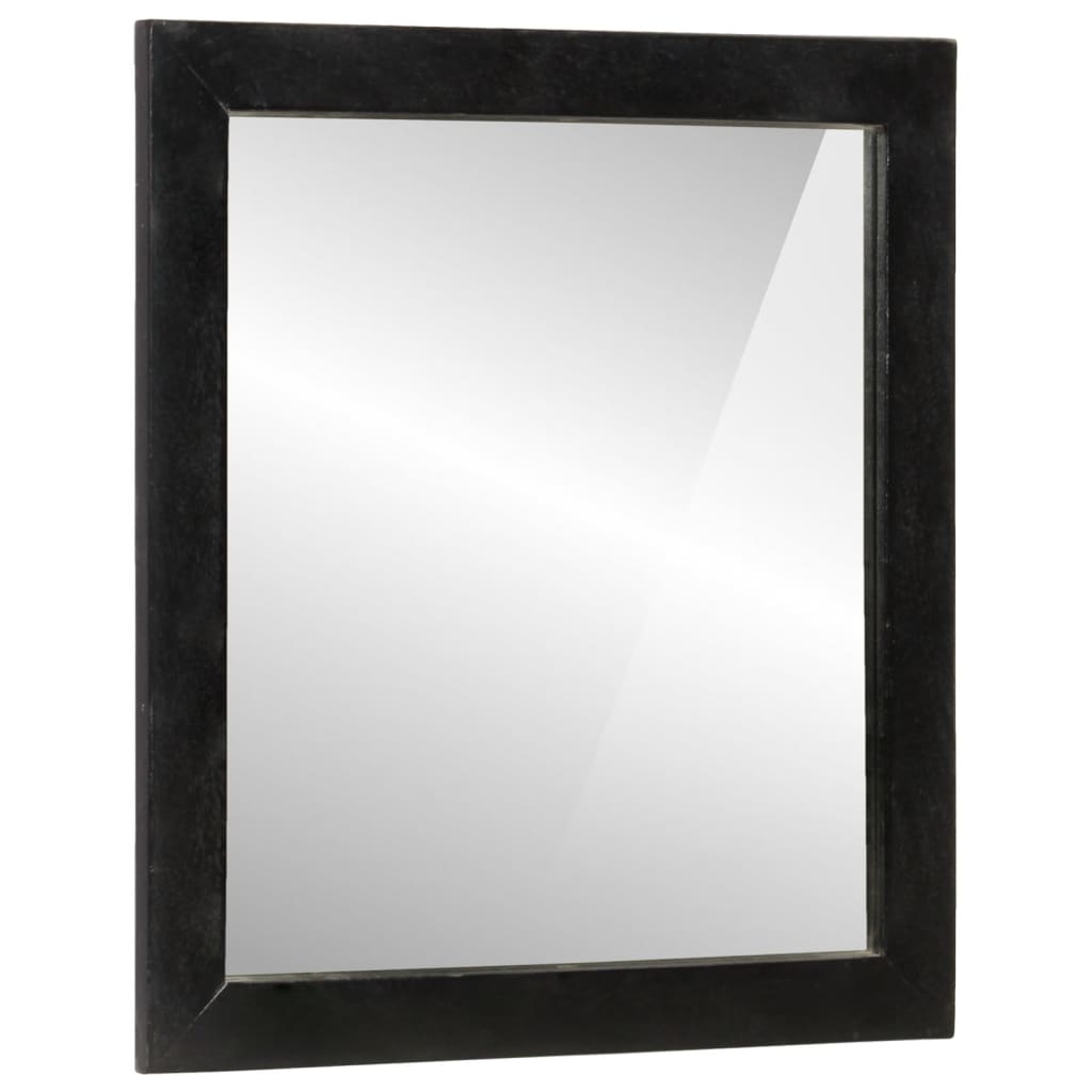 vidaXL Set mobilier de baie, 4 piese, fier și lemn masiv de mango