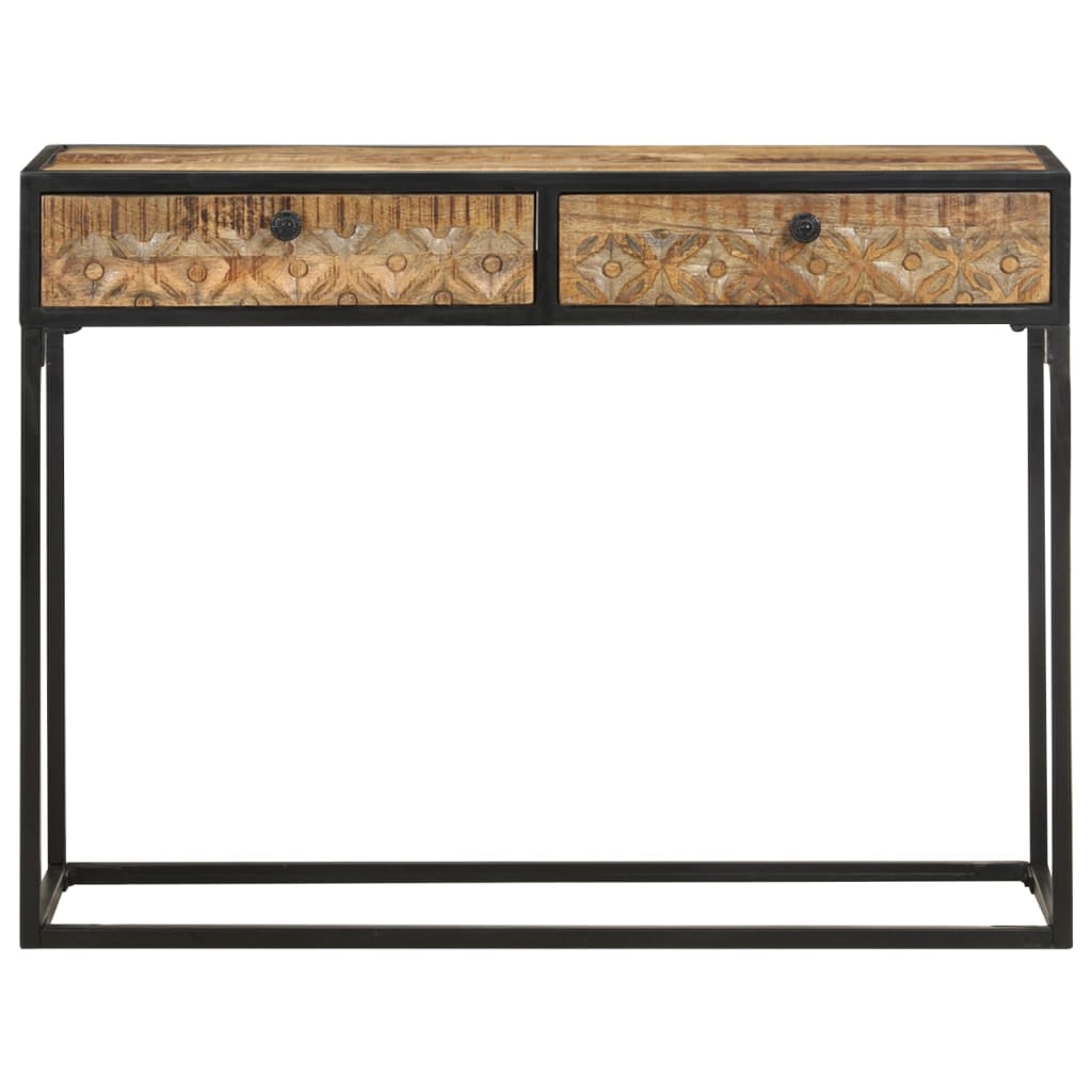 vidaXL Masă consolă, 100x35x75 cm, lemn masiv de mango vidaXL Masă consolă, 100x35x75 cm, lemn masiv de mango